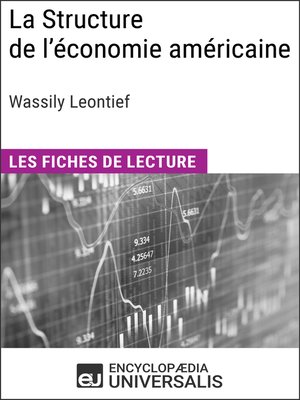 cover image of La Structure de l'économie américaine de Wassily Leontief